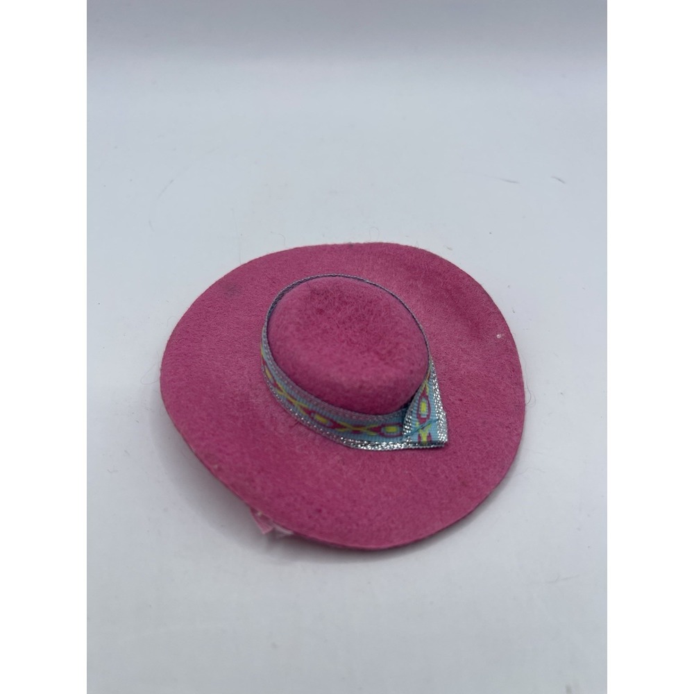 Vintage Barbie Western Wear Pink Cowboy Hat Aztec